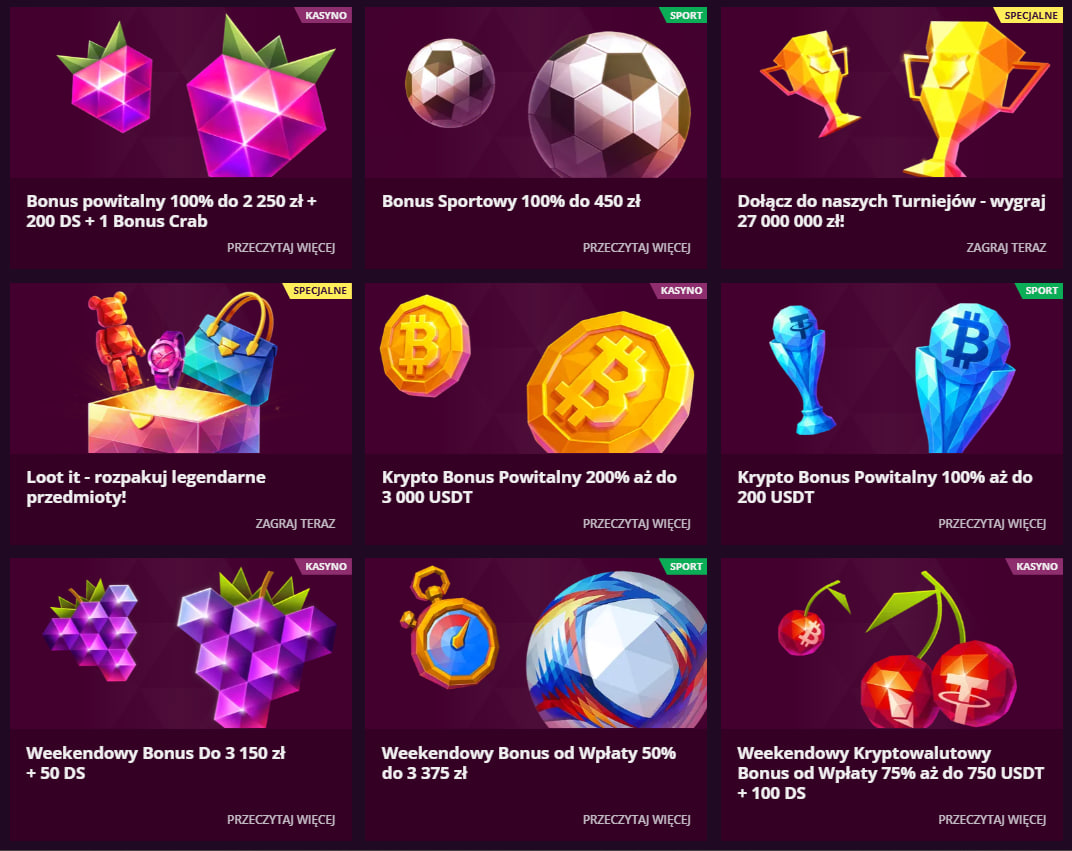 Jak płacić i wypłacać w Malina Casino